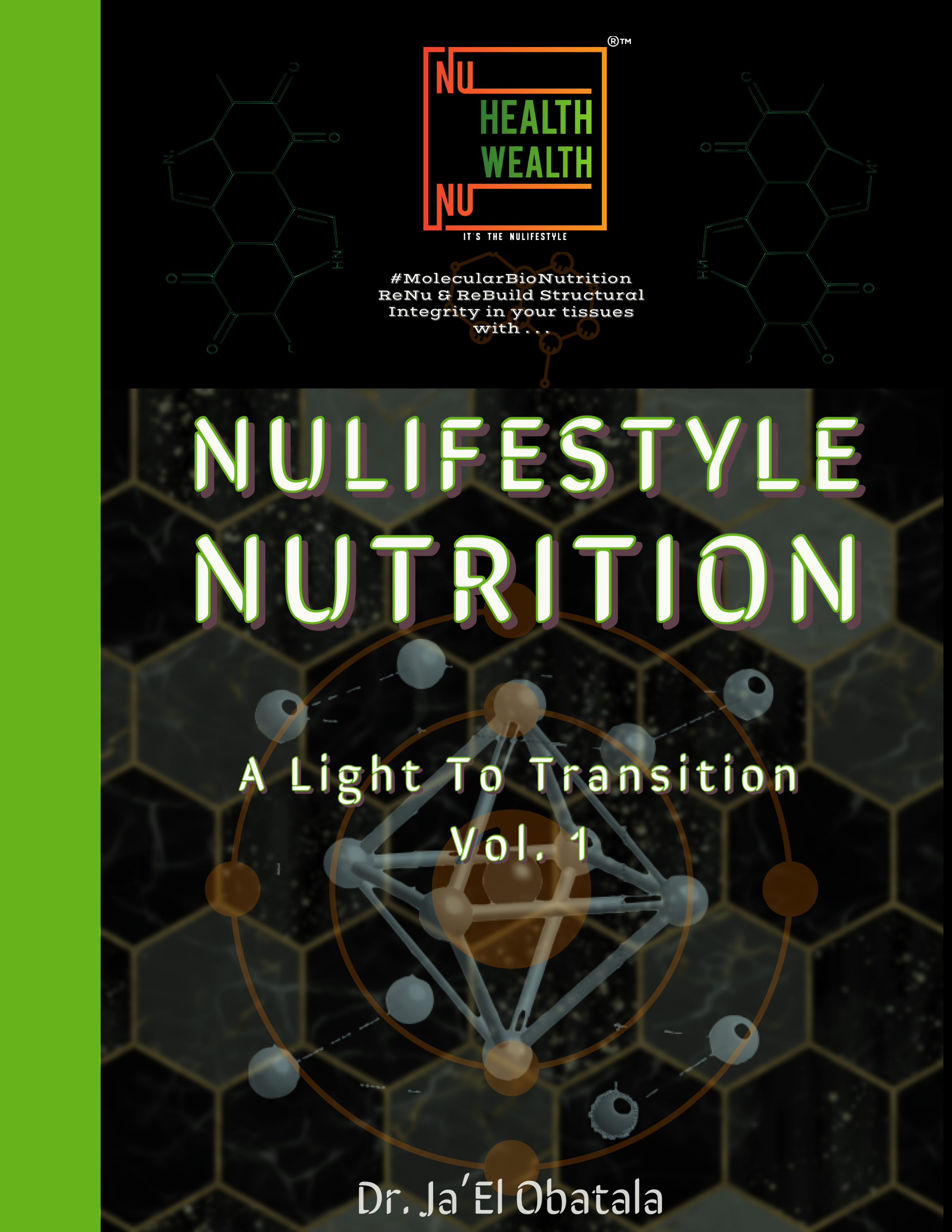 Original alternate cover artwork for NU Lifestyle Nutrition: A Light To Transition